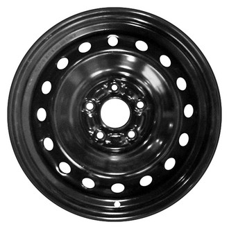 CCI® - 16-Hole Black 16x7 Steel Factory Wheel - Replica