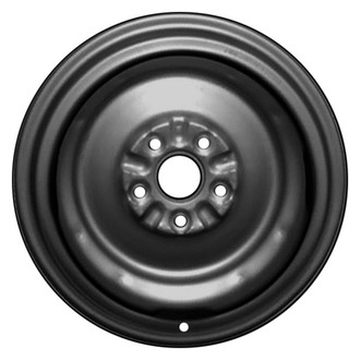 CCI® - 4-Slot Black 16x6 Steel Factory Wheel - Remanufactured