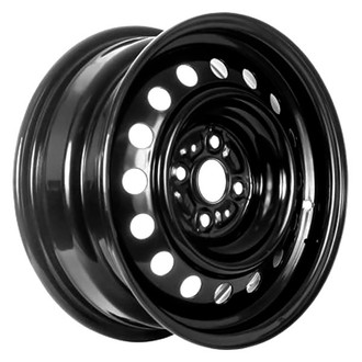 CCI® - 16-Hole Black 15x6 Steel Factory Wheel - Replica