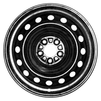 CCI® - 16-Hole Black 15x6 Steel Factory Wheel - Remanufactured