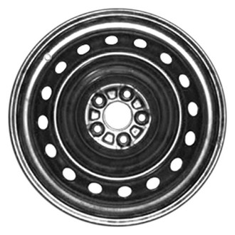 CCI® - 16-Hole Black 15x6 Steel Factory Wheel - Replica
