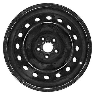 CCI® - 16-Hole Black 16x6.5 Steel Factory Wheel - Replica
