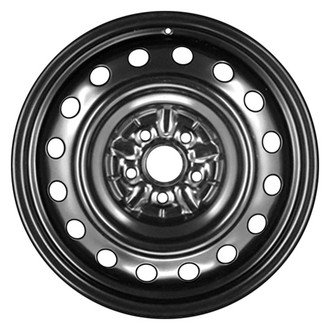 CCI® - 16-Hole Black 16x6.5 Steel Factory Wheel - Remanufactured