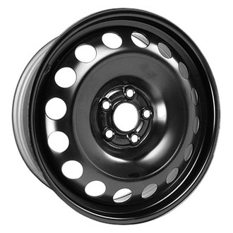 CCI® - 14-Hole Black 16x6.5 Steel Factory Wheel - Replica