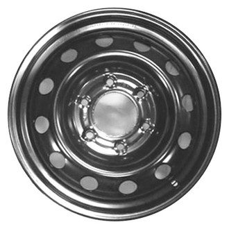 CCI® - 11-Hole Black 16x6.5 Steel Factory Wheel - Replica