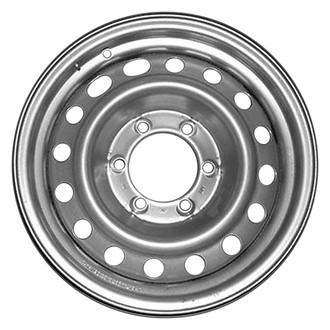 CCI® - 16-Hole Silver 16x7 Steel Factory Wheel - Remanufactured