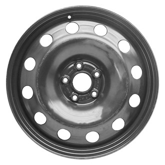 CCI® - 12-Hole Black 18x6.5 Steel Factory Wheel - Remanufactured
