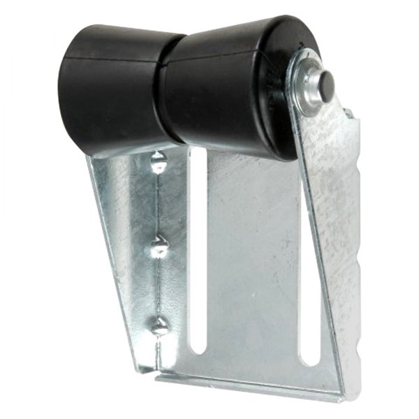 C.E. Smith® - 5" W Black Rubber Keel Roller Bracket Assembly