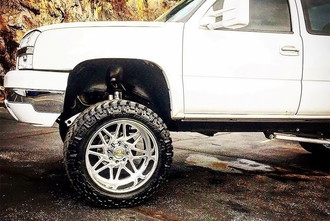 LTF-81 FORGED Chrome on Chevrolet Silverado