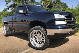 LTF-81 FORGED Chrome on Chevrolet Silverado