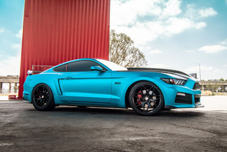 SM-2 Gloss Black on Ford Mustang