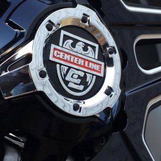 CENTER LINE® - Gloss Black Milled Accents Center Cap