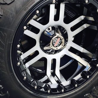 CENTER LINE® - LT 1 Black Machined Face