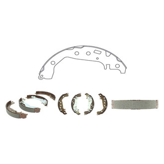 Centric® - Premium Drum Brake Shoes