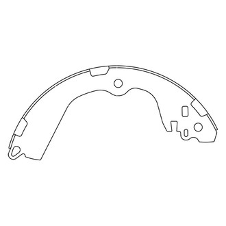 Centric® - Premium Drum Brake Shoes