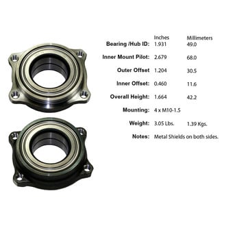 Centric® - Premium™ Wheel Bearing