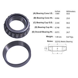 Centric® - C-Tek™ Wheel Bearing