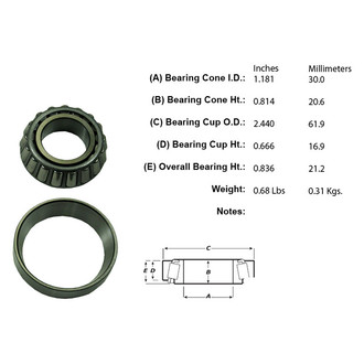 Centric® - Premium™ Wheel Bearing