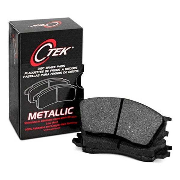 Centric® 102.09320 - C-Tek™ Semi-Metallic Rear Disc Brake Pads