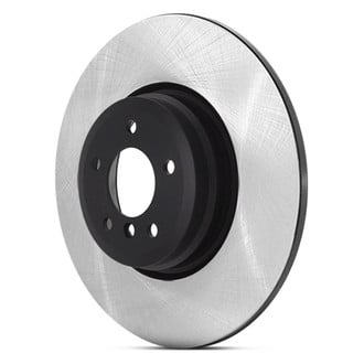 Centric® - Premium Plain Solid Rear Brake Rotor