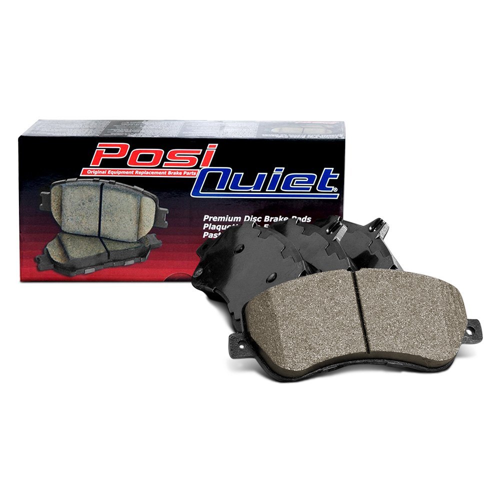 Centric Posi Quiet Ceramic Brake Pads w Shims for 2015-2018 Ford Mustang lk