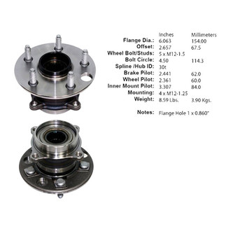 Centric® - C-Tek™ Wheel Bearing and Hub Assembly