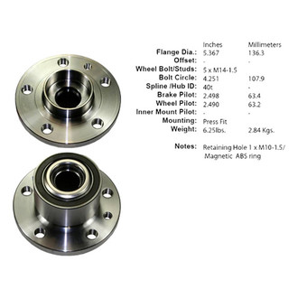 Centric® - C-Tek™ Wheel Bearing and Hub Assembly