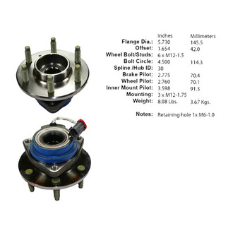 Centric® - C-Tek™ Wheel Bearing and Hub Assembly