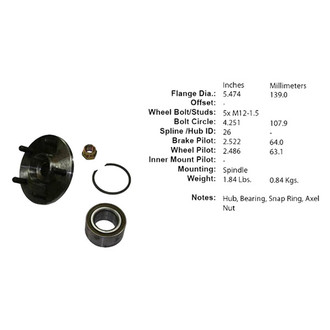 Centric® - C-Tek™ Wheel Hub Repair Kit