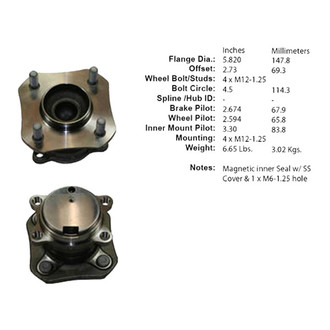 Centric® - C-Tek™ Wheel Bearing and Hub Assembly