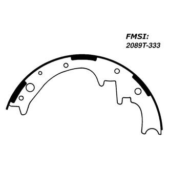 Centric® - Premium Drum Brake Shoes