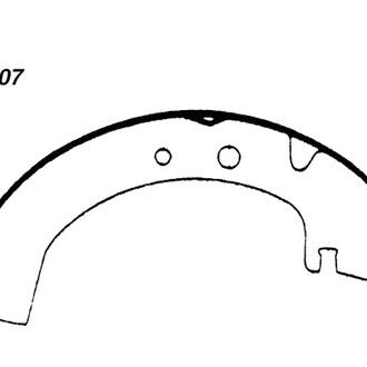 Centric® - Premium Drum Brake Shoes