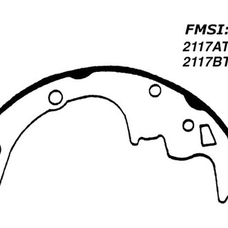 Centric® - Premium Drum Brake Shoes