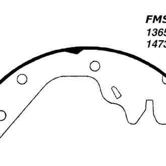 Centric® - Premium Drum Brake Shoes