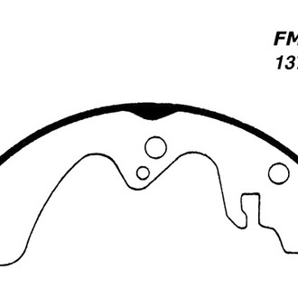 Centric® - Premium Drum Brake Shoes