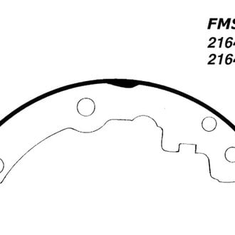 Centric® - Premium Drum Brake Shoes