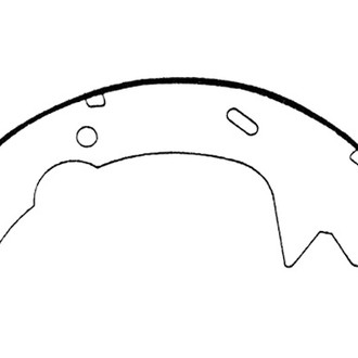 Centric® - Premium Drum Brake Shoes