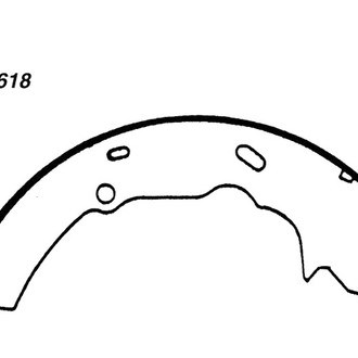 Centric® - Premium Drum Brake Shoes