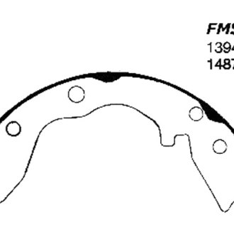 Centric® - Premium Rear Parking Brake Shoes