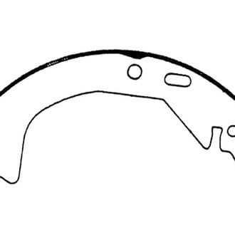 Centric® - Premium Drum Brake Shoes