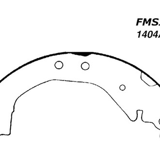 Centric® - Premium Drum Brake Shoes