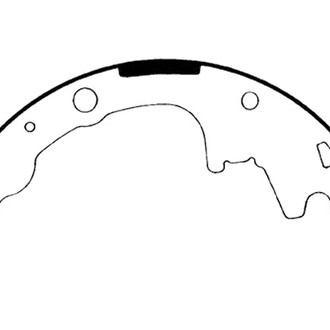 Centric® - Premium Drum Brake Shoes