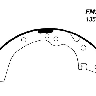 Centric® - Premium Drum Brake Shoes
