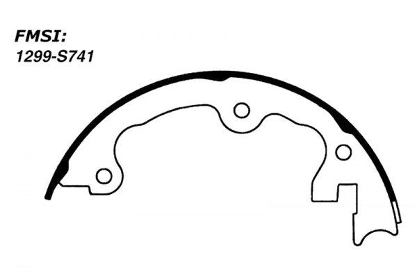 Centric® - Parking Brake Shoes