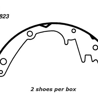 Centric® - Premium Driveline Parking Brake Shoes