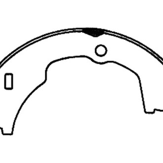 Centric® - Premium Parking Brake Shoes