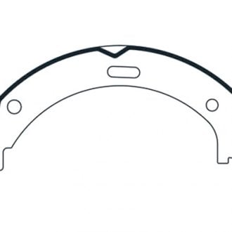 Centric® - Premium Rear Parking Brake Shoes