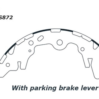 Centric® - Premium Drum Brake Shoes