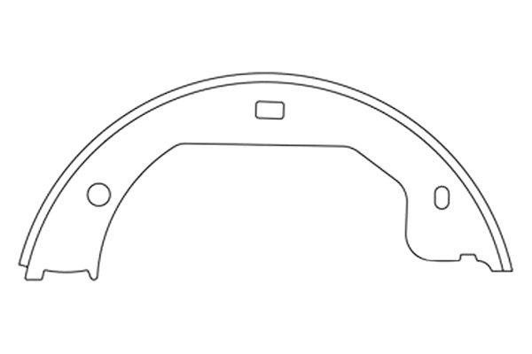 Centric® - Parking Brake Shoes