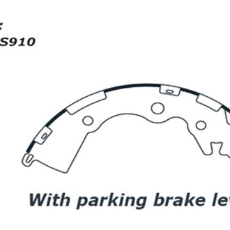 Centric® - Premium Drum Brake Shoes